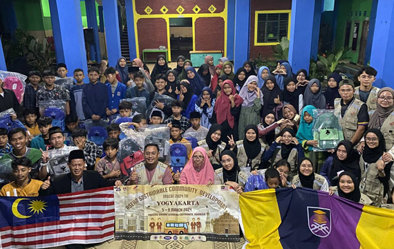 Kelab Penyayang UiTM Manfaatkan Cuti Semester dengan Aktiviti Sukarelawan Antarabangsa di Yogyakarta, Indonesia