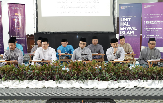 Majlis Penutup Ihya Ramadan peringkat UiTM Cawangan Selangor (UCS)