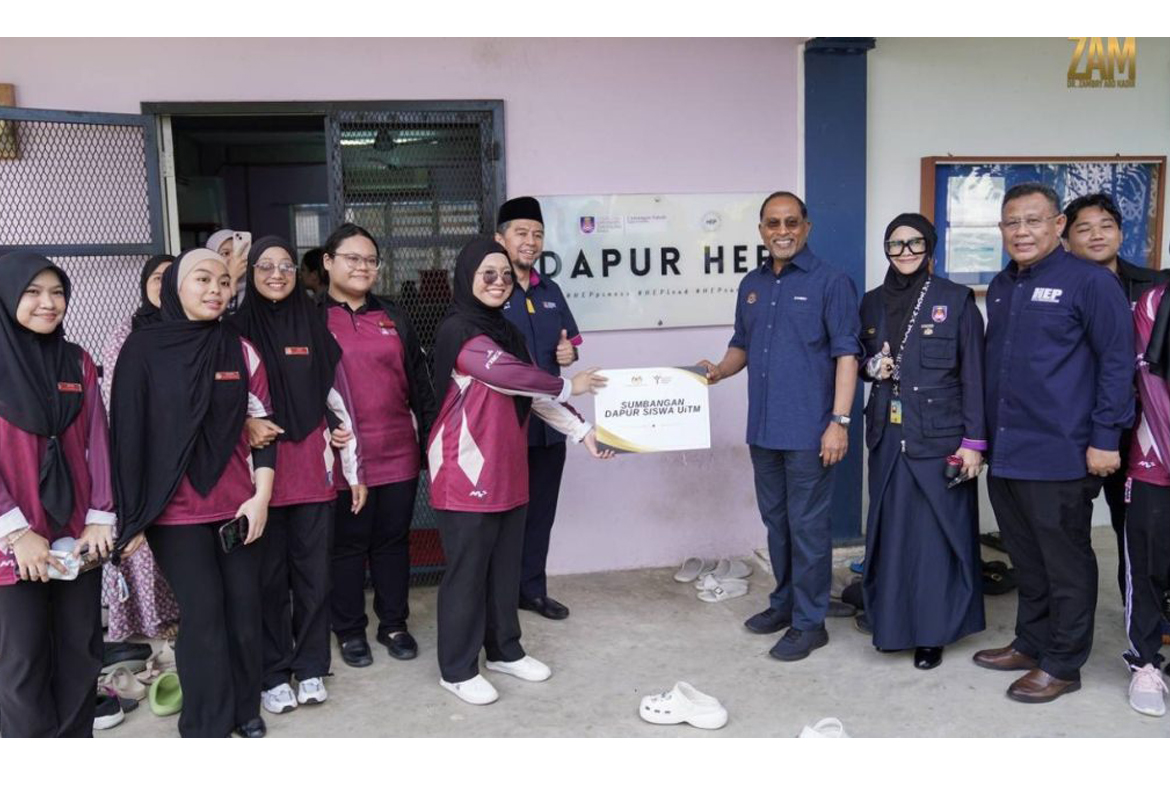 UiTM Perkukuh Agenda Kebajikan Mahasiswa Menerusi Inisiatif Dapur HEP di UiTM Cawangan Sabah