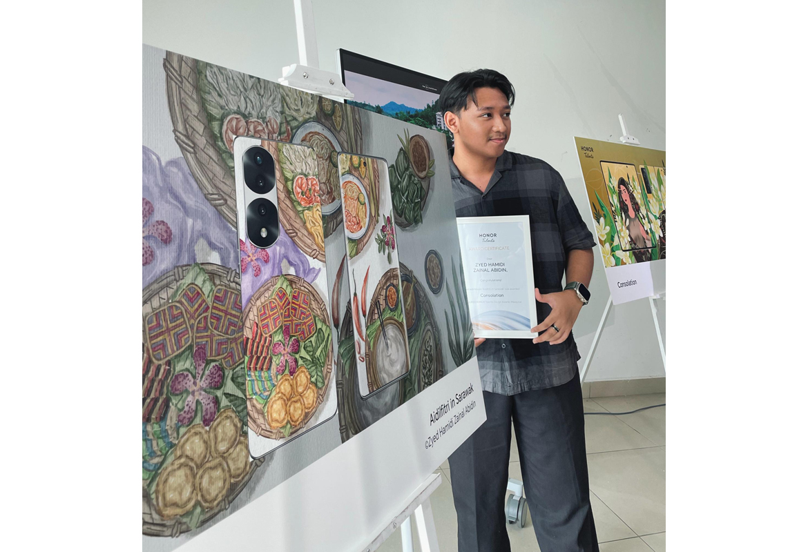 Karya Zyed dipamerkan di Ibu Pejabat PBB, New York, Amerika Syarikat