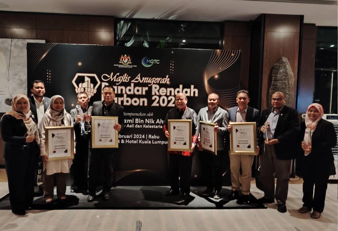 UiTM Rangkul 6 Anugerah Bandar Rendah Karbon bagi Tahun 2023