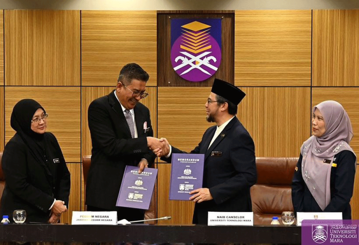 UiTM dan Jabatan Peguam Negara Jalinkan Kerjasama Strategik Menerusi MoU Untuk Pendidikan Undang-Undang, Latihan Profesional dan Penyelidikan.