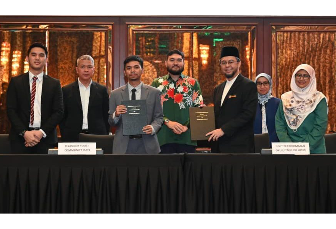 Majlis Memperbaharui Memorandum Persefahaman (MoU) antara UiTM dan Selangor Youth Community (SAY)
