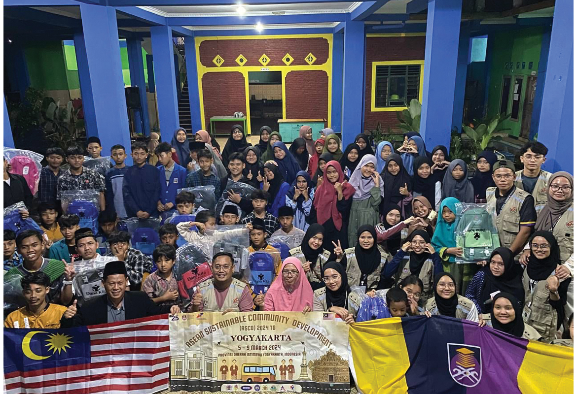 Kelab Penyayang UiTM Manfaatkan Cuti Semester dengan Aktiviti Sukarelawan Antarabangsa di Yogyakarta, Indonesia