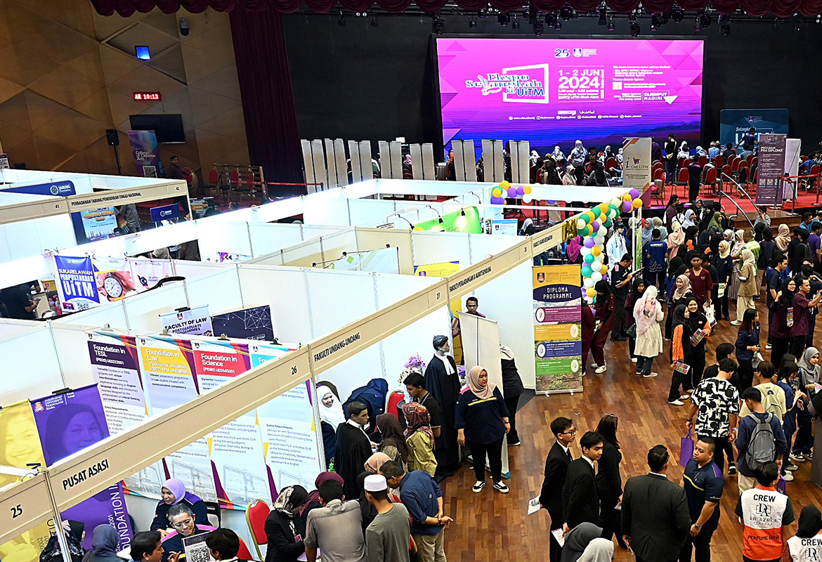 Ekspo Selangkah Ke UiTM 2024 Mensasarkan 51,500 Bakal Mahasiswa Bagi Sesi Kemasukan 2024/2025