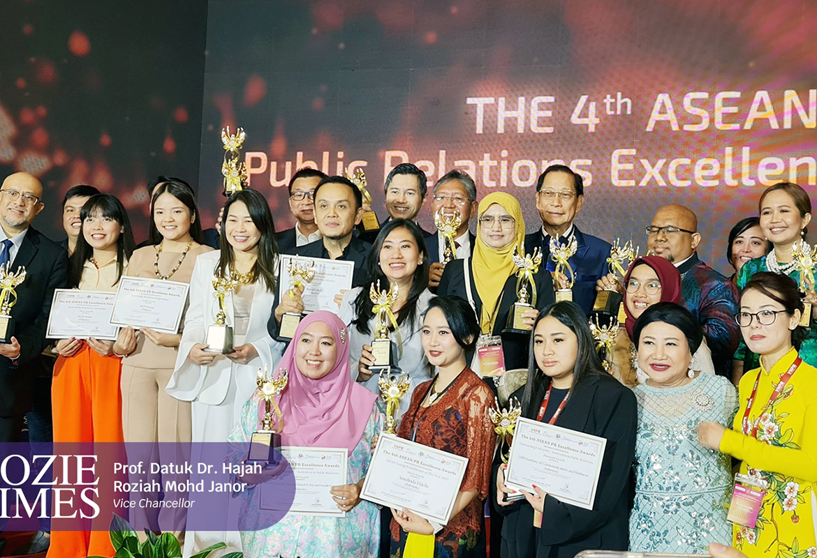 UiTM Receives Bronze Award at the 4th ASEAN PR Excellence Awards 2023