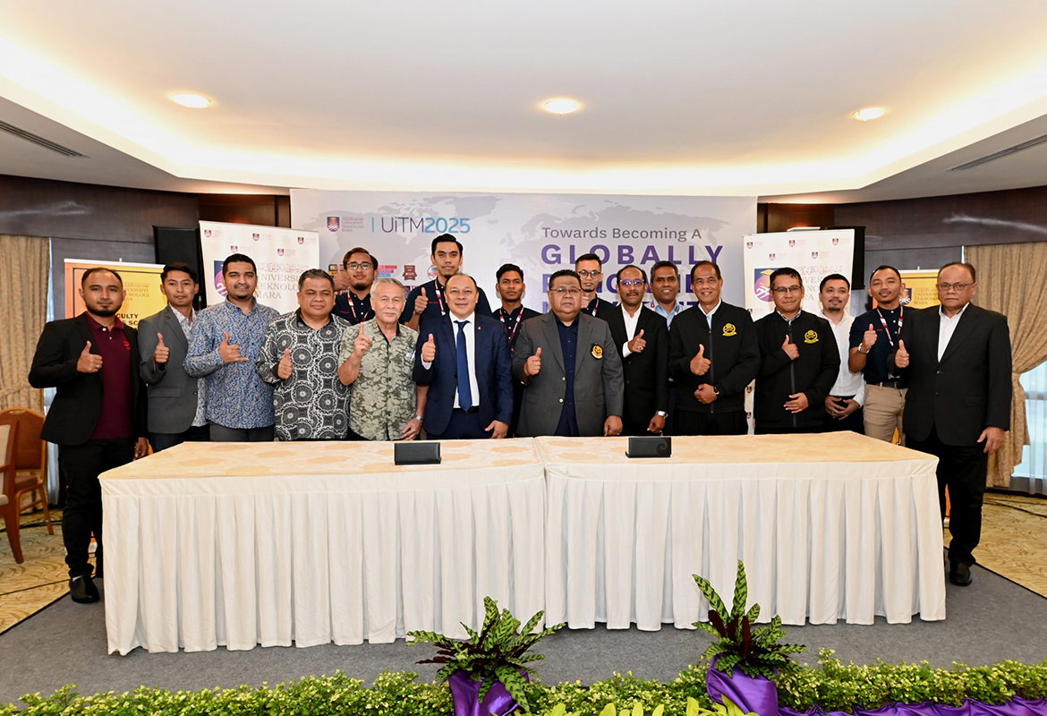 UiTM Signed A Memorandum Of Understanding (MoU) With Persatuan Sepak Takraw Malaysia, Muezza Education Group And MyDrone To Sustain And Strengthen The Sports Industry