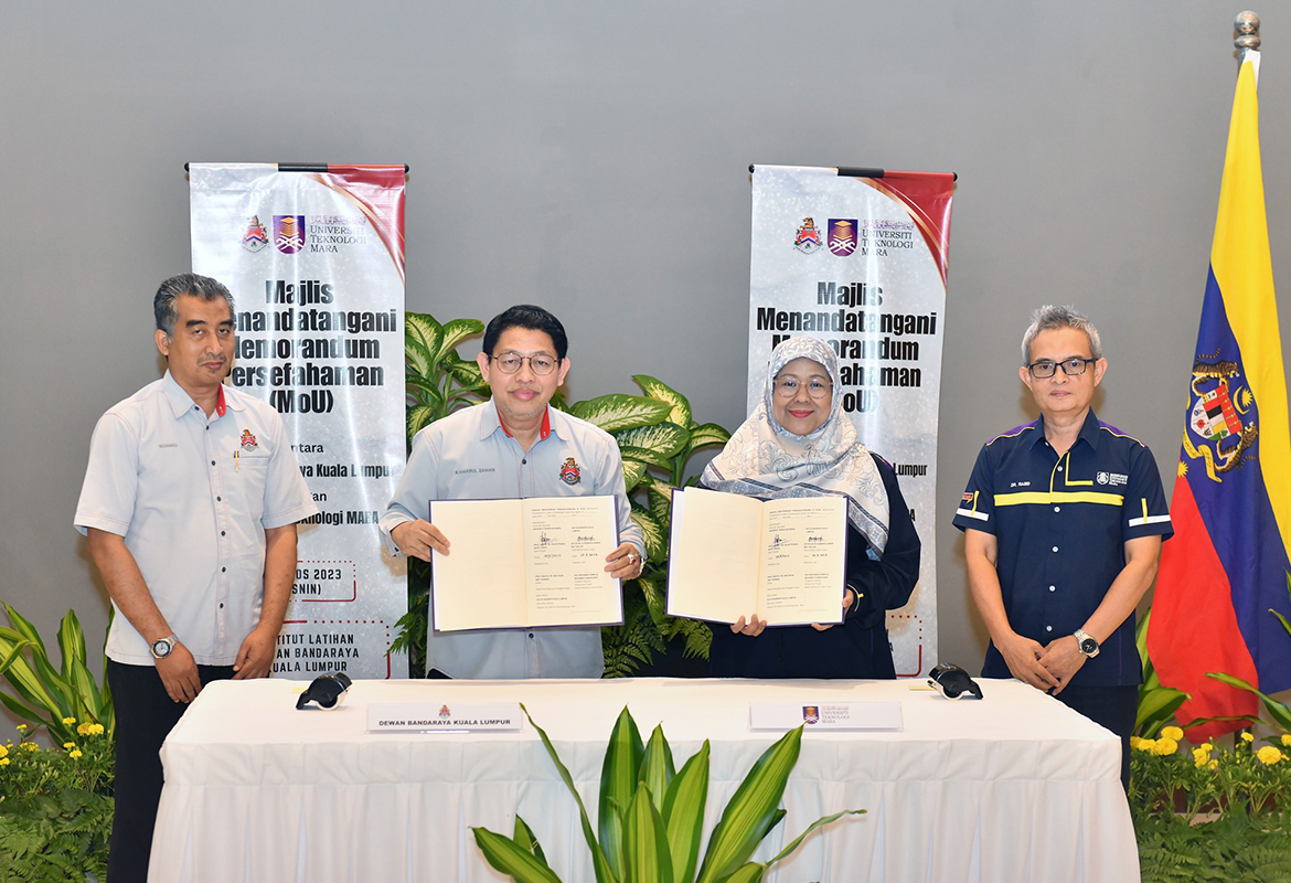 Jalinan Kerjasama Antara Akademia-Industri: UiTM Tandatangani Memorandum Persefahaman Dengan Dewan Bandaraya Kuala Lumpur