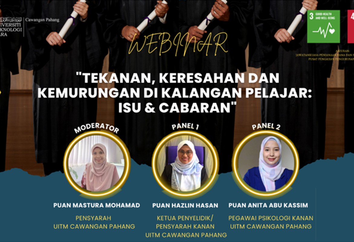 Tekanan, Keresahan Dan Kemurungan Di Kalangan Pelajar: Isu & Cabaran