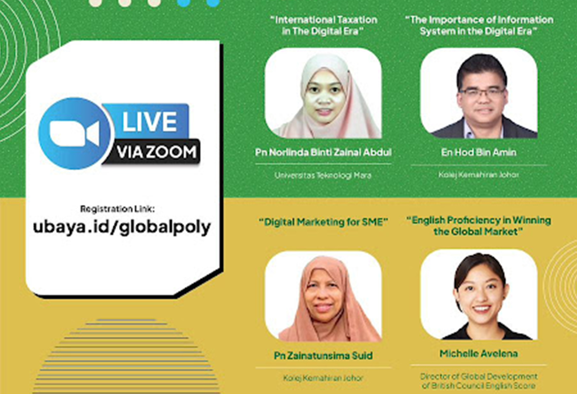 Ubaya Global Webinar Series 2023 : Being Competitive In The Global Market