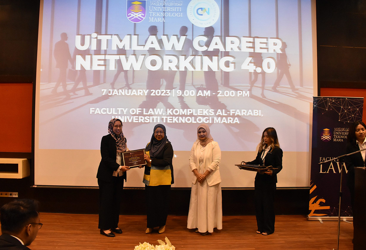 Pelajar Akhir Undang-Undang UiTM Bertemu Pemain Industri Sebelum Graduasi Melalui UiTMLaw: Career Networking 4.0