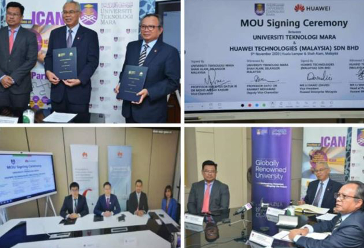 UiTM and Huawei Collaborate on Smart Campus and Other Technology Solutions