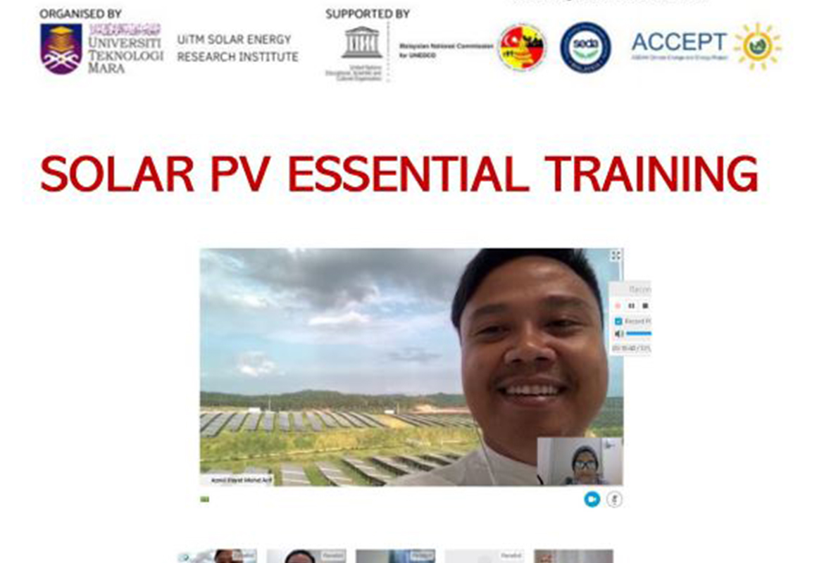 Energy, Climate, and Women Empowerment Discussed at UiTM’s e-Wire 