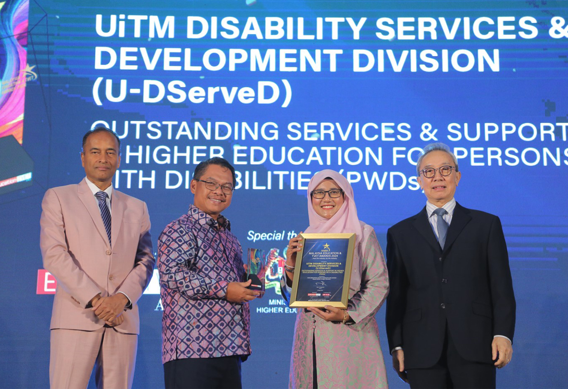  UiTM Menerima Pengiktirafan daripada Malaysia Education and TVET Awards 2024 (META 2024)